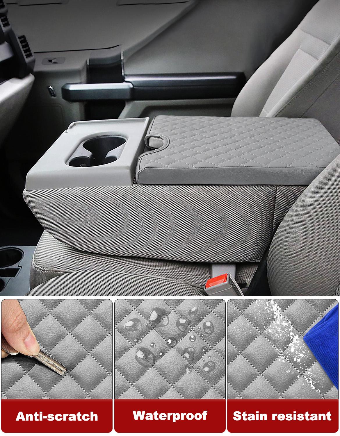 Cuscino Bracciolo Con Porta Tazze Ford F250 1999-2010 Grigio Console ...