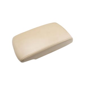 Fits Toyota Avalon 2005-2010 Center Console Lid Armrest Cover Trim - Vinyl Leather Beige Tan - Replacement, Upholstery by KBH