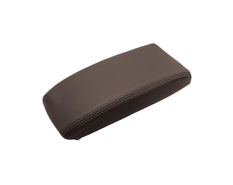 Fits Toyota 4Runner 1996-2002 Replacement Vinyl Leather Center Console Lid Armrest Cover Custom Interiors Upholstery Trim Oak Tan Brown