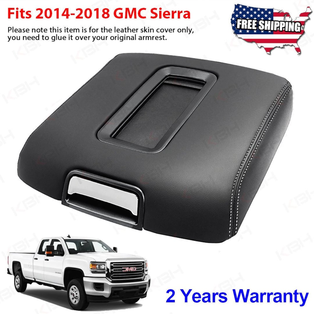 Fits 20142018 GMC Sierra 1500 2500 Bucket Seat Leather Center Console