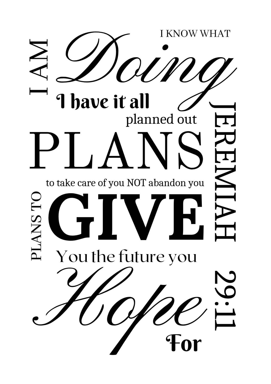 Bible Verse Wall Art Prints Scripture Word Art for Decor Etsy