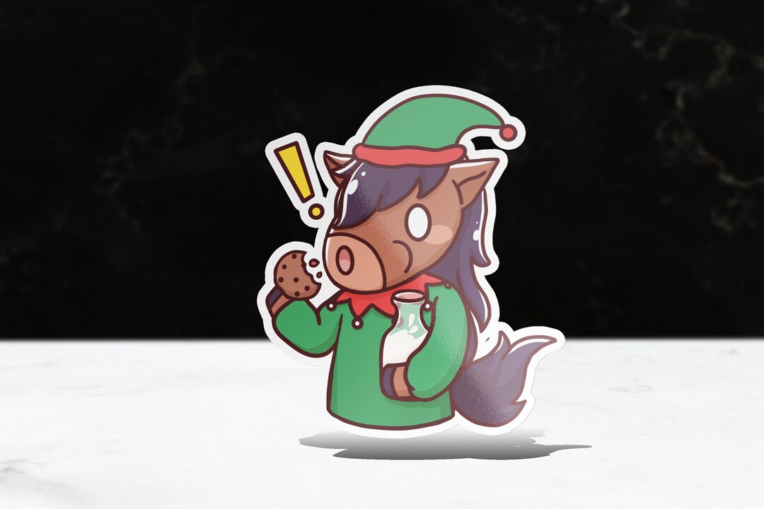 Chibi Elf Billy Sticker CPP Cal Poly Pomona Vinyl Christmas Waterproof ...
