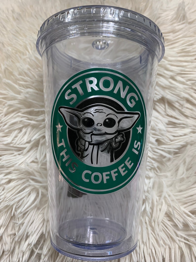 Baby Yoda Cup Etsy