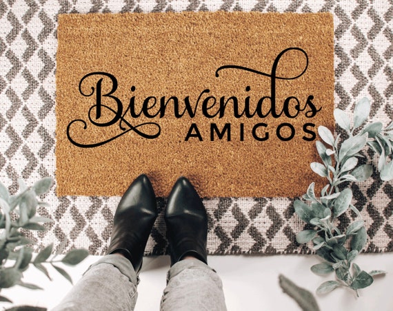 bienvenidos Spanish Outdoor Doormat