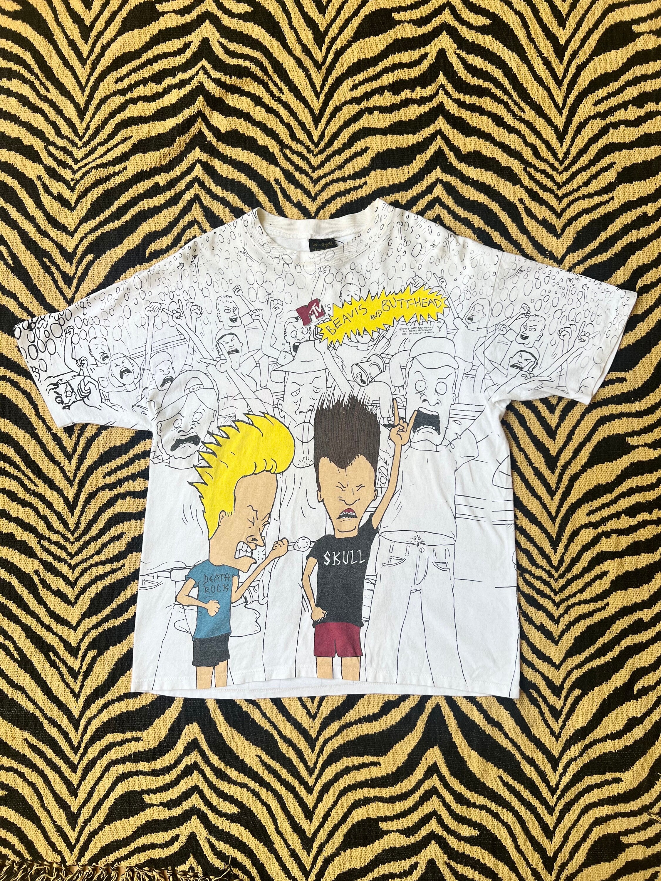 Beavis And Butthead Headbanging
