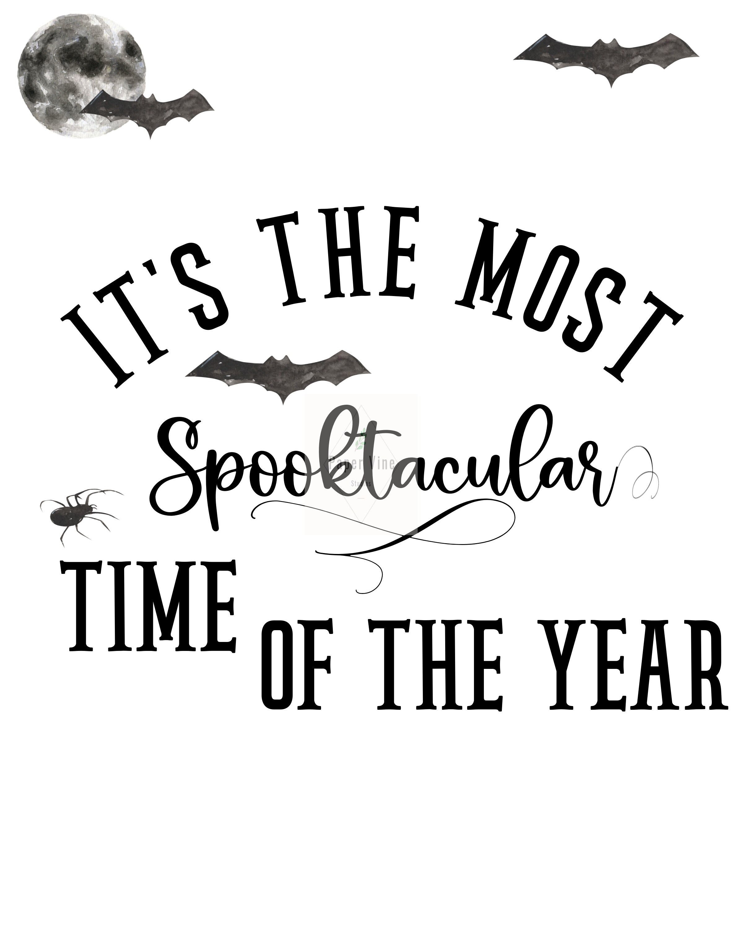 Set of 3 Halloween Printable 8x10 Wall Art/farmhouse Halloween Decor ...