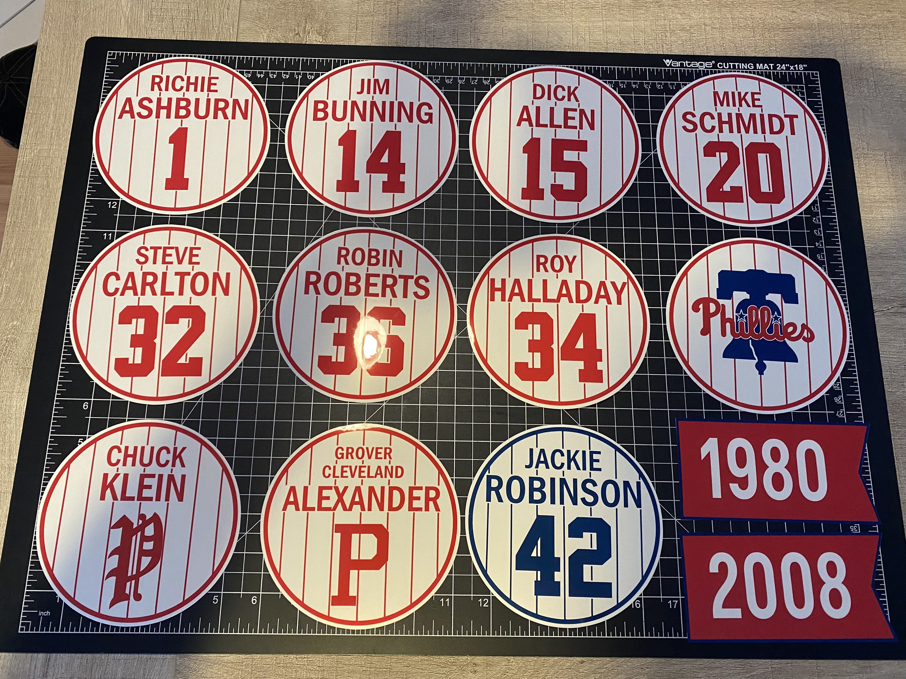 Mets Retired Numbers -  Singapore