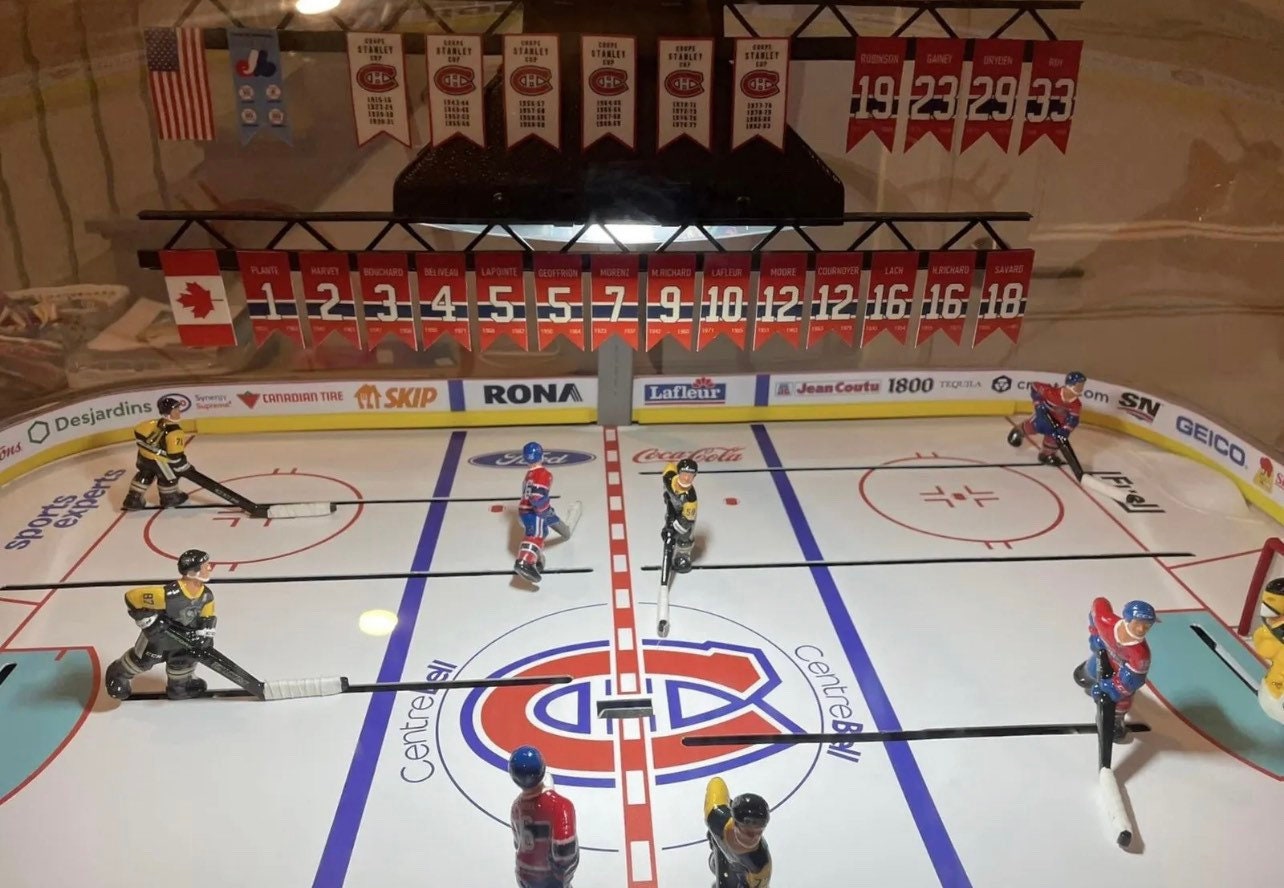 Montreal Canadiens Chexx Mini Scoreboard Banner 2 RAFTERS pic pic