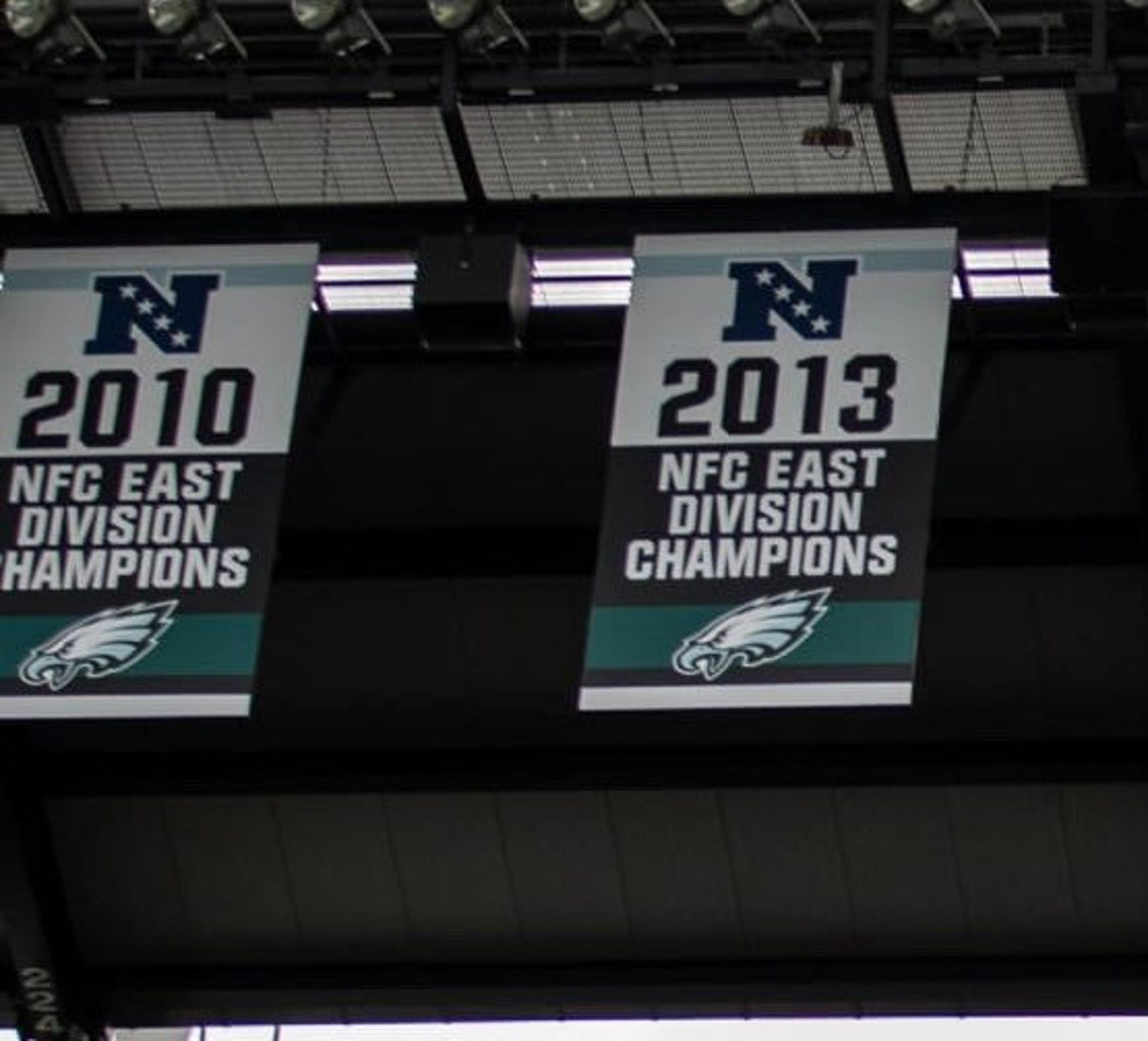 Philadelphia Eagles NFL NFC Championship Banners & Super Bowl Etsy