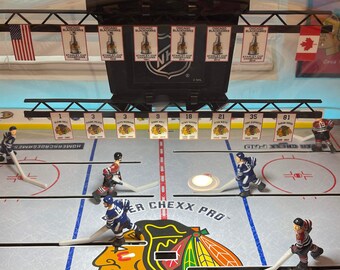 Detroit Red Wings CHEXX Mini Stanley Cup & Rafters Kit – Retired Banners + 2 Rafters