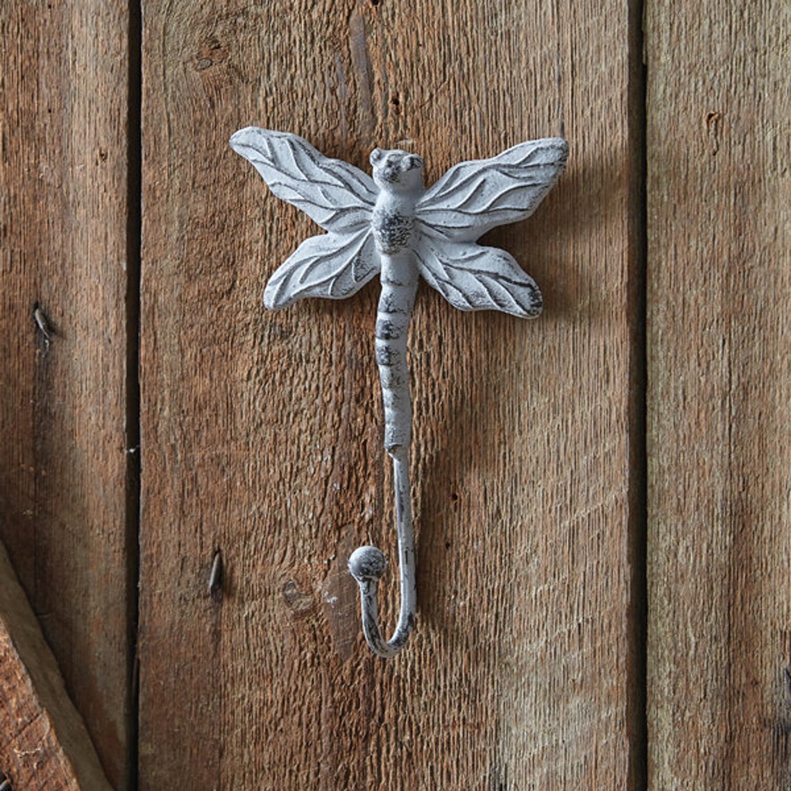 Cast Iron Dragonfly Wall Hook Etsy