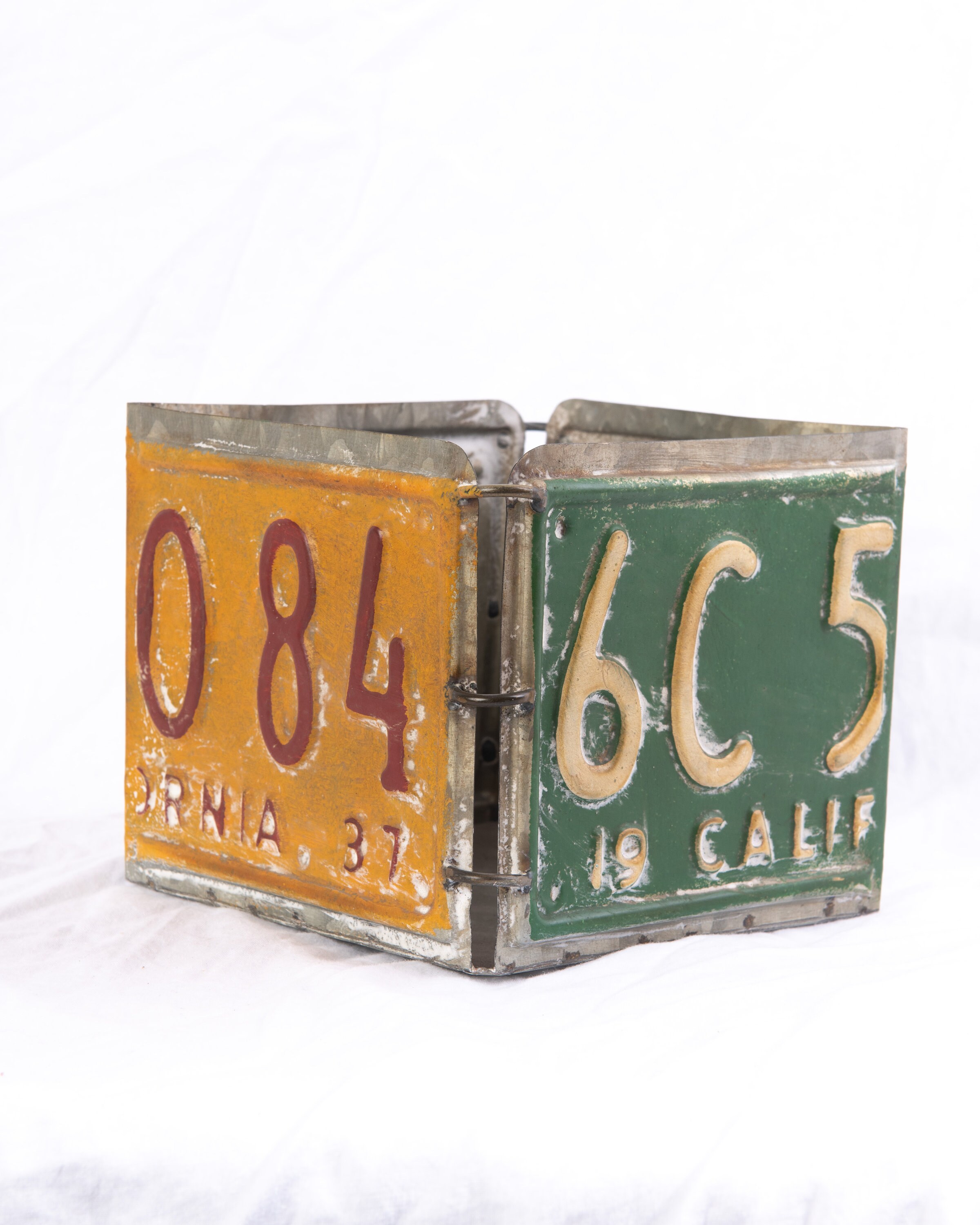 License plate storage box Etsy