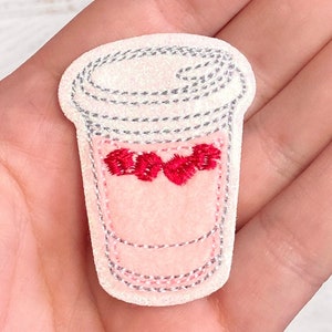 Pink Drink Badge Reel