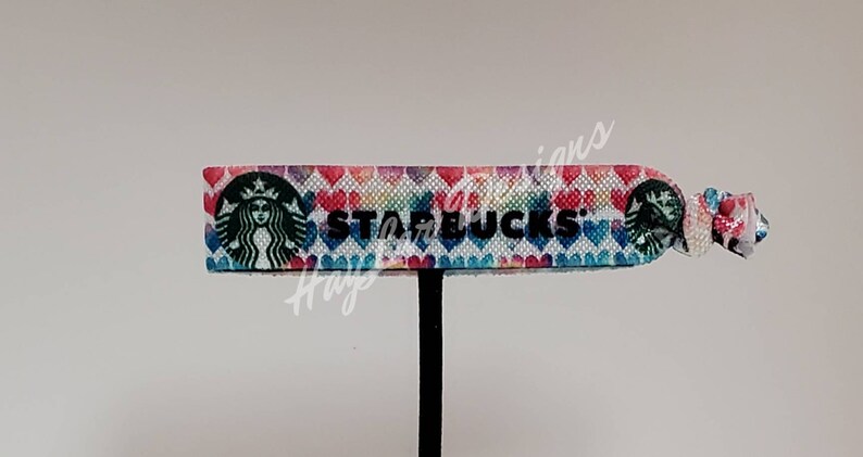 VALUE PACK Starbucks Multi Heart Hair Ties