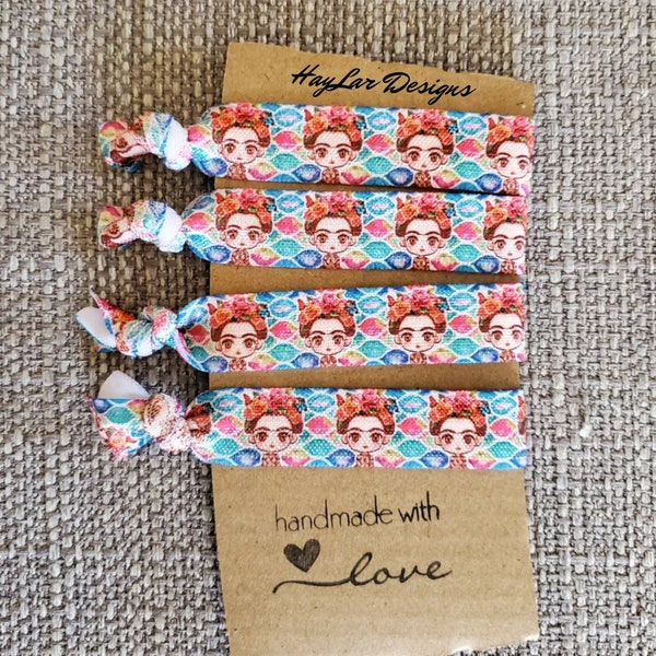 Starbucks Froda Kahlo Hair Tie - VALUE PACK