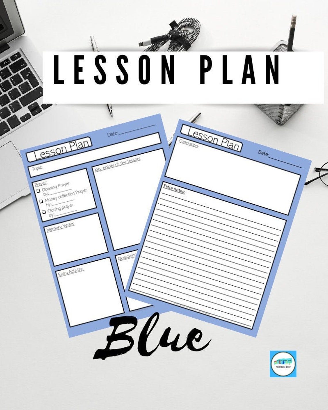 Bible Lesson plan template Lesson plan template Sunday Etsy Bible Lesson plan template Lesson plan template Sunday Etsy