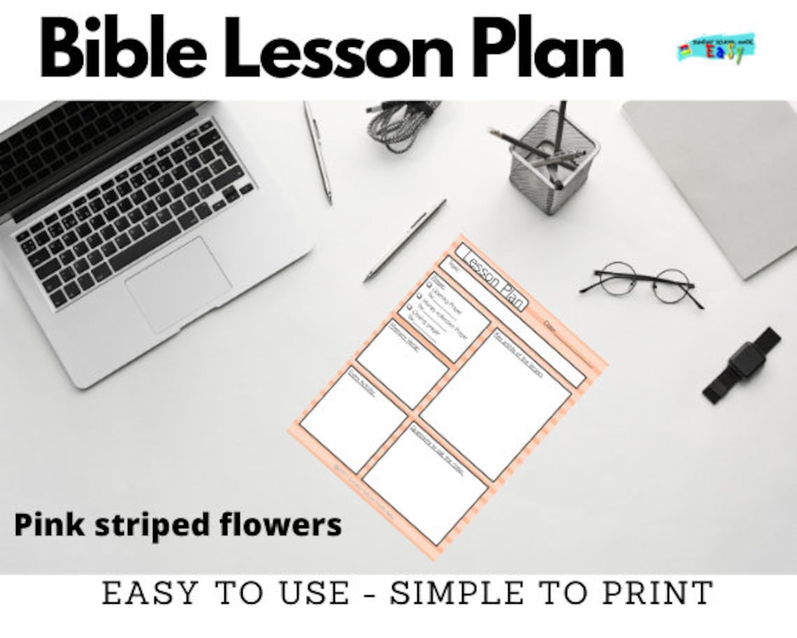 Bible Lesson Plan Template Bible Lesson Plan Template