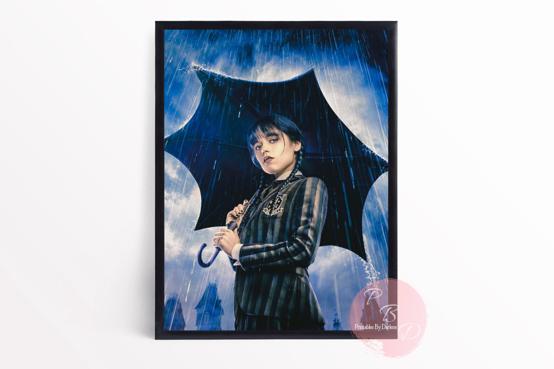 Jenna Ortega Wednesday Autogramm Foto - A4 Signiertes Fan Foto