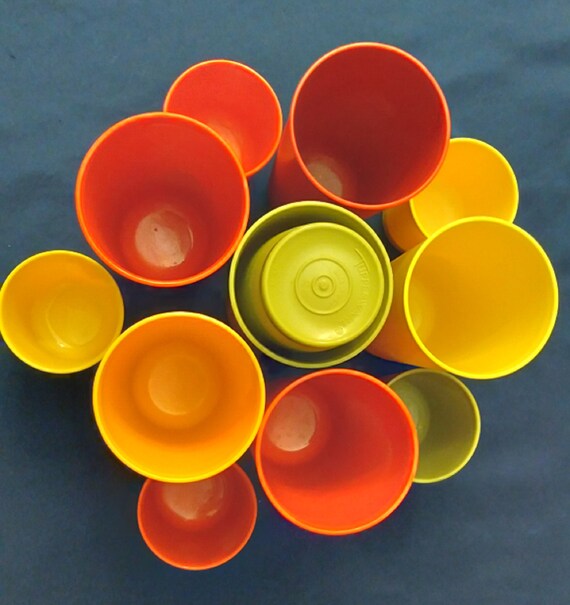 Lot of 12 Pcs. , 6 Tupperware Tumblers 12 Oz. (1348) and 6 Tupperware Juice  Cups 6 Oz. (1251) Tupperware Quality, Durability, Versatility - Etsy