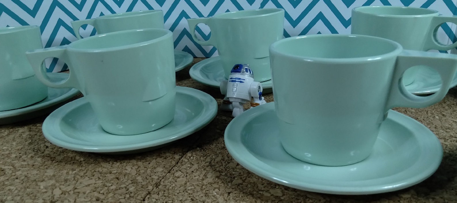 Lot of 8 Dallas Ware Coffee Cups With 8 Prolon Etsy