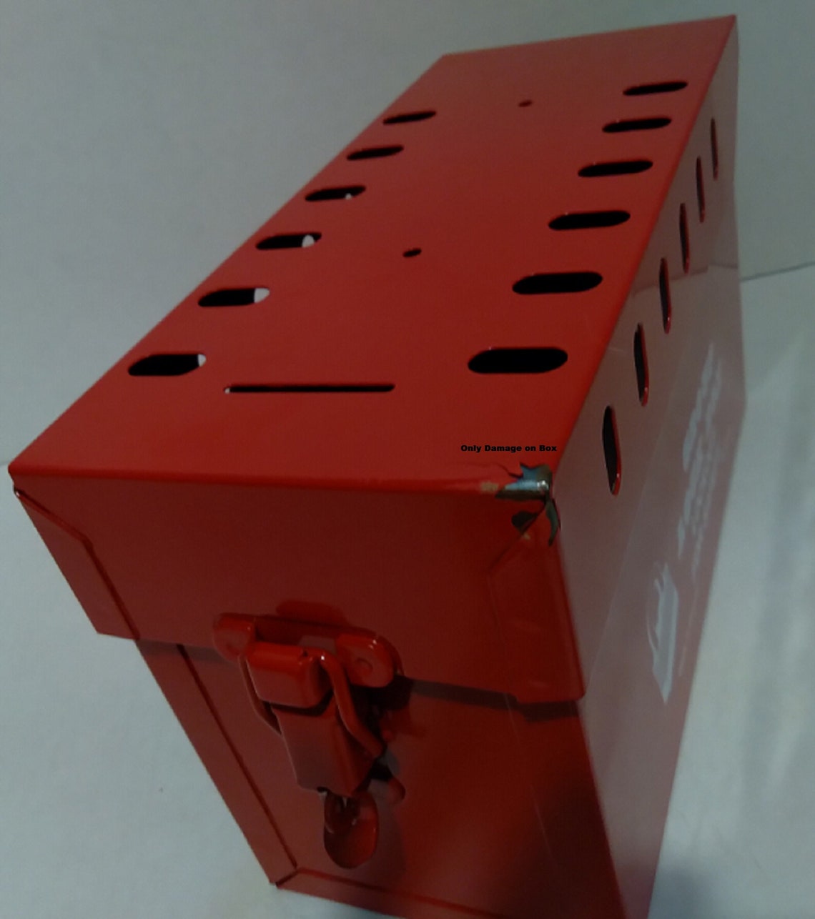 Jobsite Group Lock Box GLB Lockout for Safety, Box Will Hold 12 Padlocks Around the Top of the