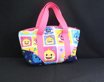 Baby Shark themed tote/purse (Small)