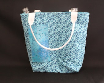 Two-Bottle Wine Tote with Corkscrew Pocket