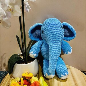 amigurumi crotchet elephant animal