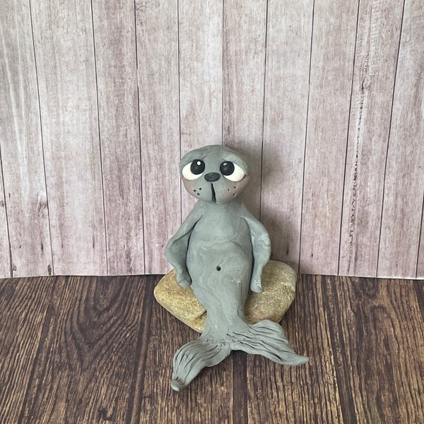 Seal Figurine Etsy UK