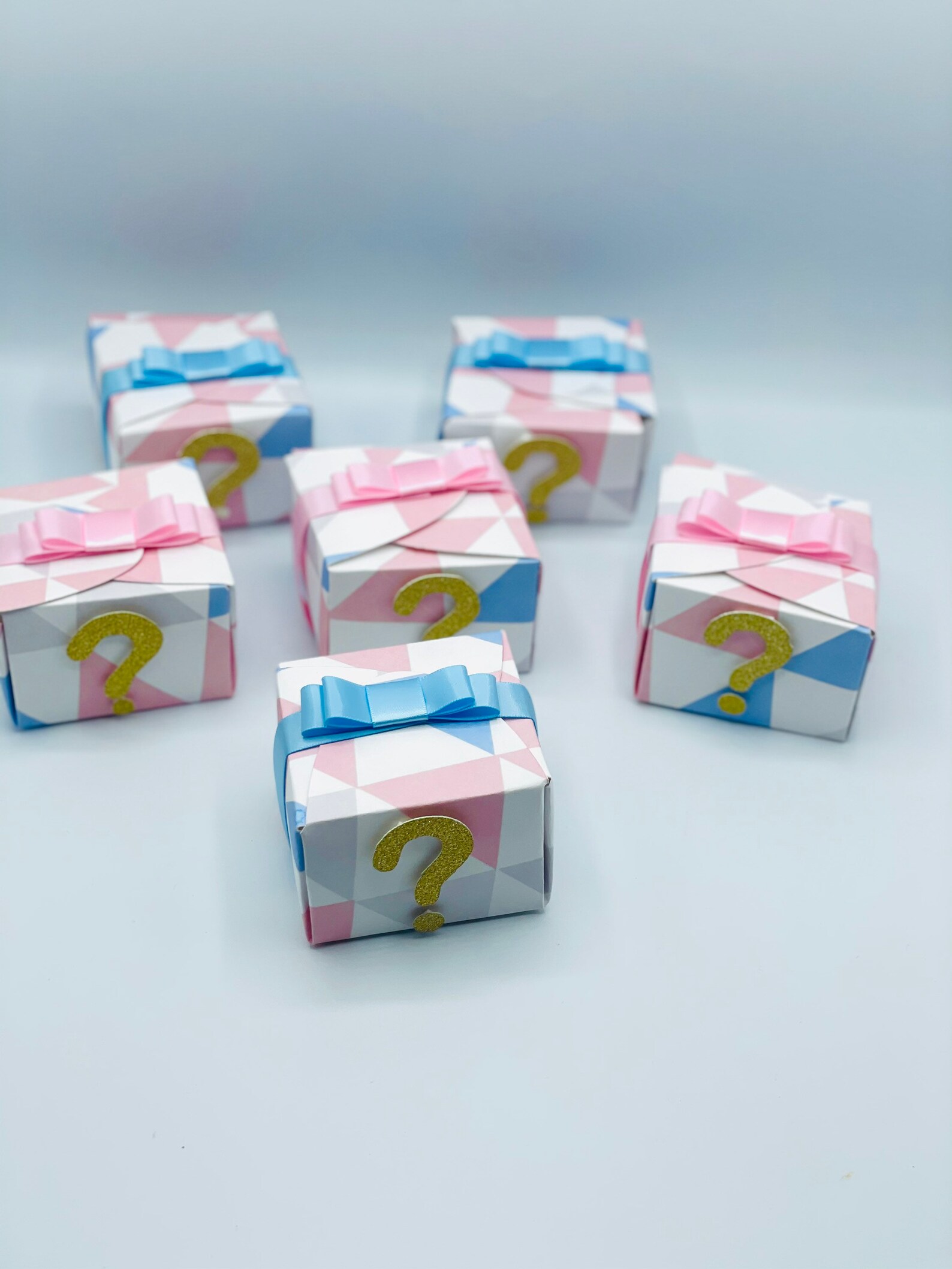 Gender Reveal party favor Gift Gender Reveal Decor bag goodie Etsy