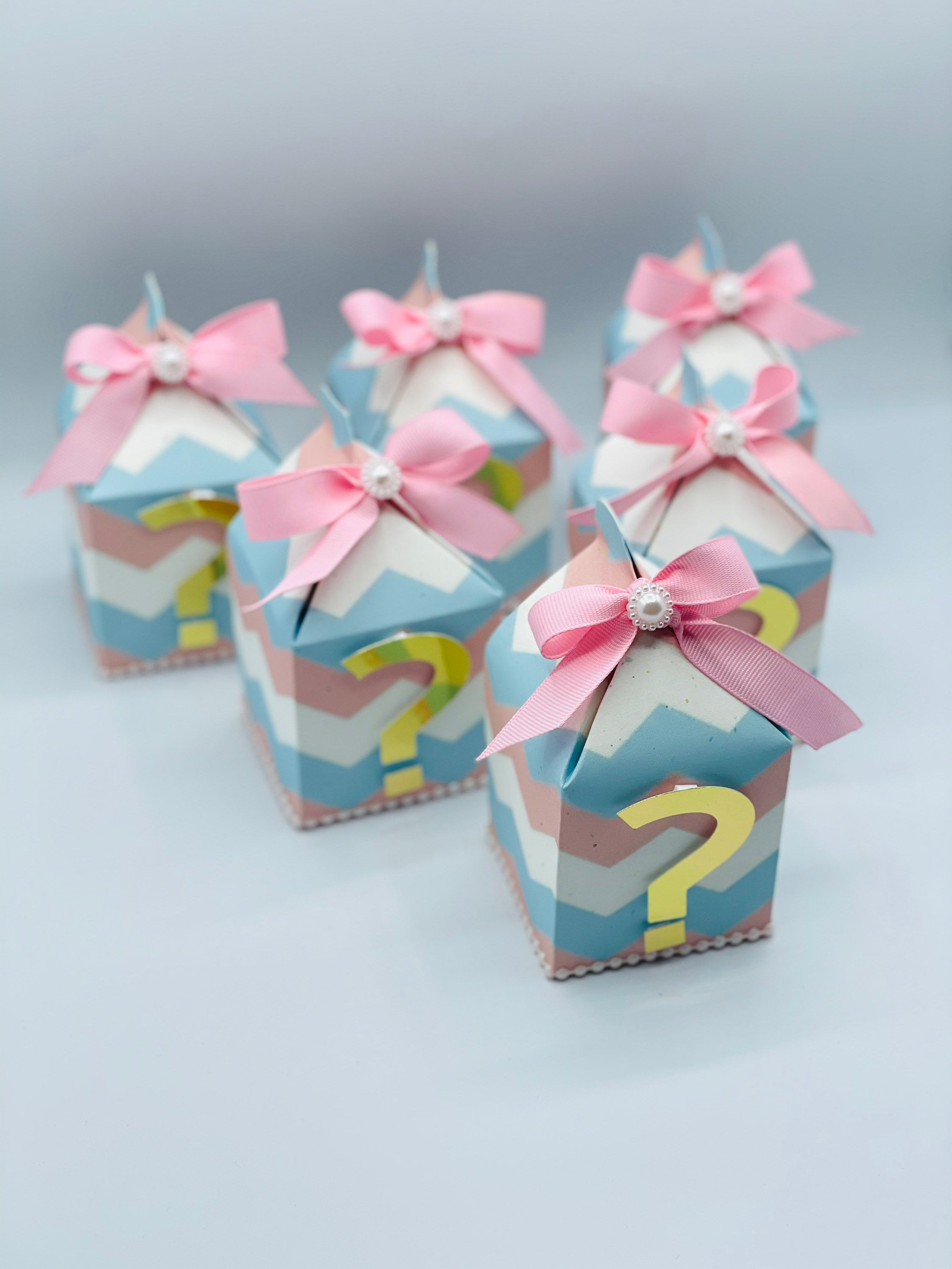 Gender Reveal party favor Gift Gender Reveal Decor bag goodie | Etsy