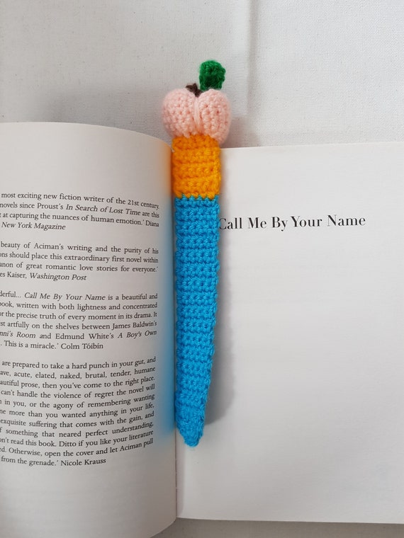 Call Me By Your Name Bookmark Crochet Amigurumi Peach Etsy Call Me By Your Name Bookmark Crochet Amigurumi Peach Etsy