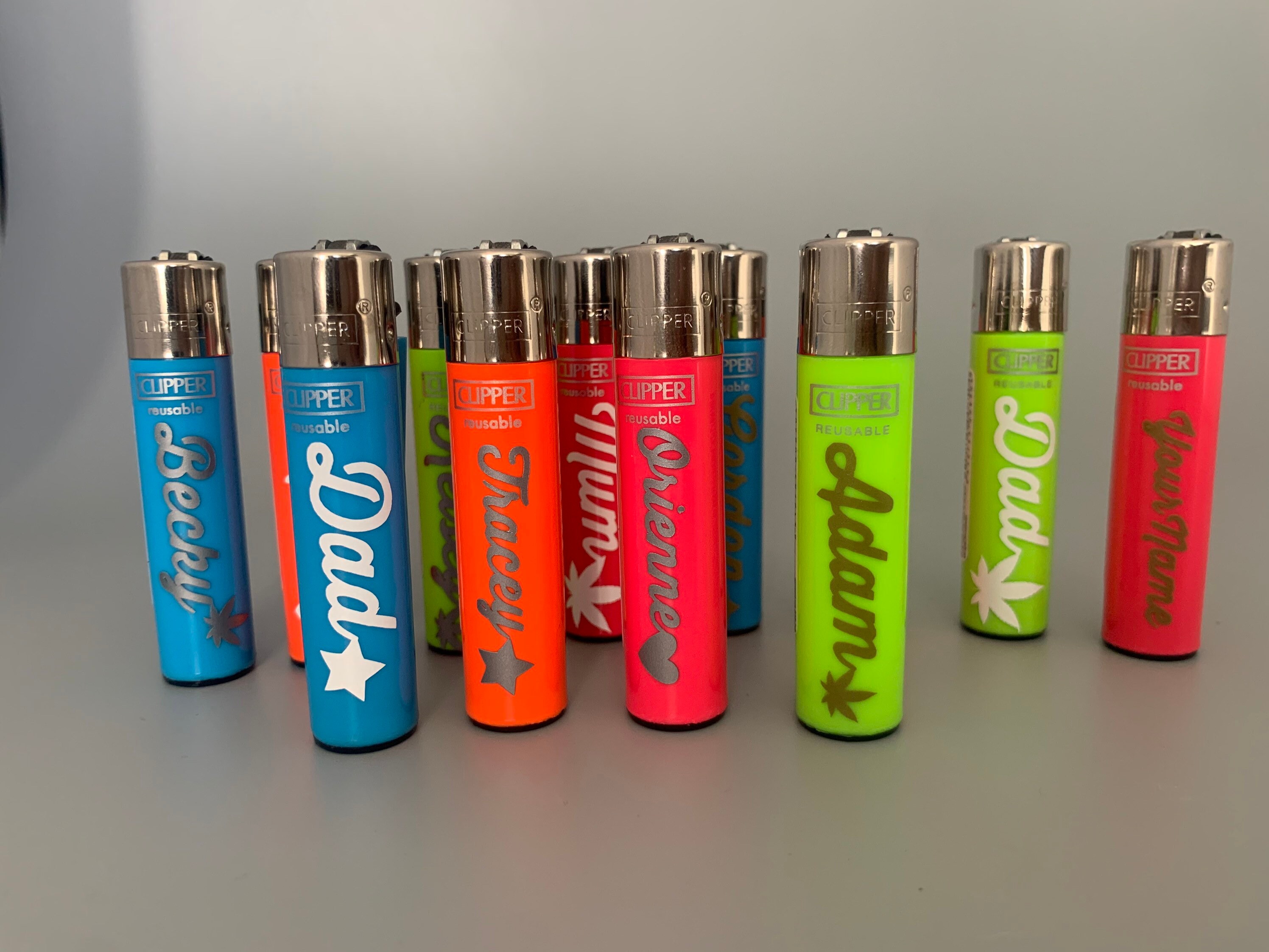 Personalised Lighters Lighter Stickers Name Labels for Etsy
