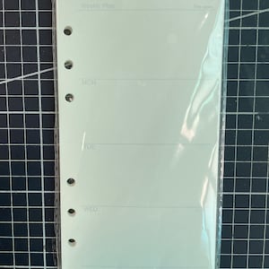 Journal Insert Refill A6 95 x170mm, A6 notebook journal diary, inserts notebook sketchbook line weekly plan pages