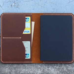 Personalized vintage leather case for A6 notebook,Leather notebook cover,Travelers notebook cover,refillable Minimalist leather journal