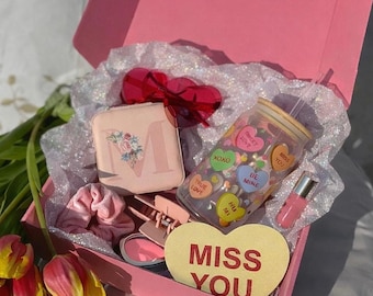 Valentine's Day Gift Box, Curated Goodies for Her