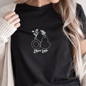 Pflanze Dame Svg, Pflanze Liebhaber Shirt Svg geschnitten Datei, Gartenarbeit Svg Pflanze Cricut Silhouette Dxf Png Houseplant Svg, Pflanze Mama Svg, vegetarische Svg