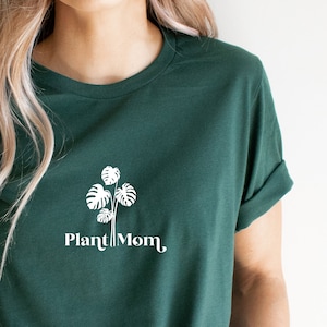 Plant Mom svg, Monstera Plant lover chemise svg fichier coupé,Plant lady Gardening svg cricut silhouette dxf png Plante d’intérieur svg,