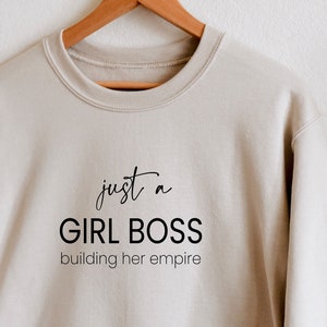 Girl Boss SVG,Populäres Zitat Frauen Tshirt Cut Datei,Minimal Design Girl Power Feminist svg,Empowermented Women Hustle svg Dateien für cricut png