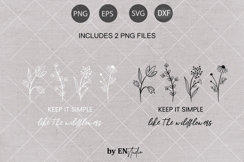 Download Clip Art Keep It Simple Like Wildflowers Svg Trendy Womens Shirt Svg For Cricut Boho Line Art Svg Floral Graphic Tee Mugs Design Flower Quote Svg Art Collectibles