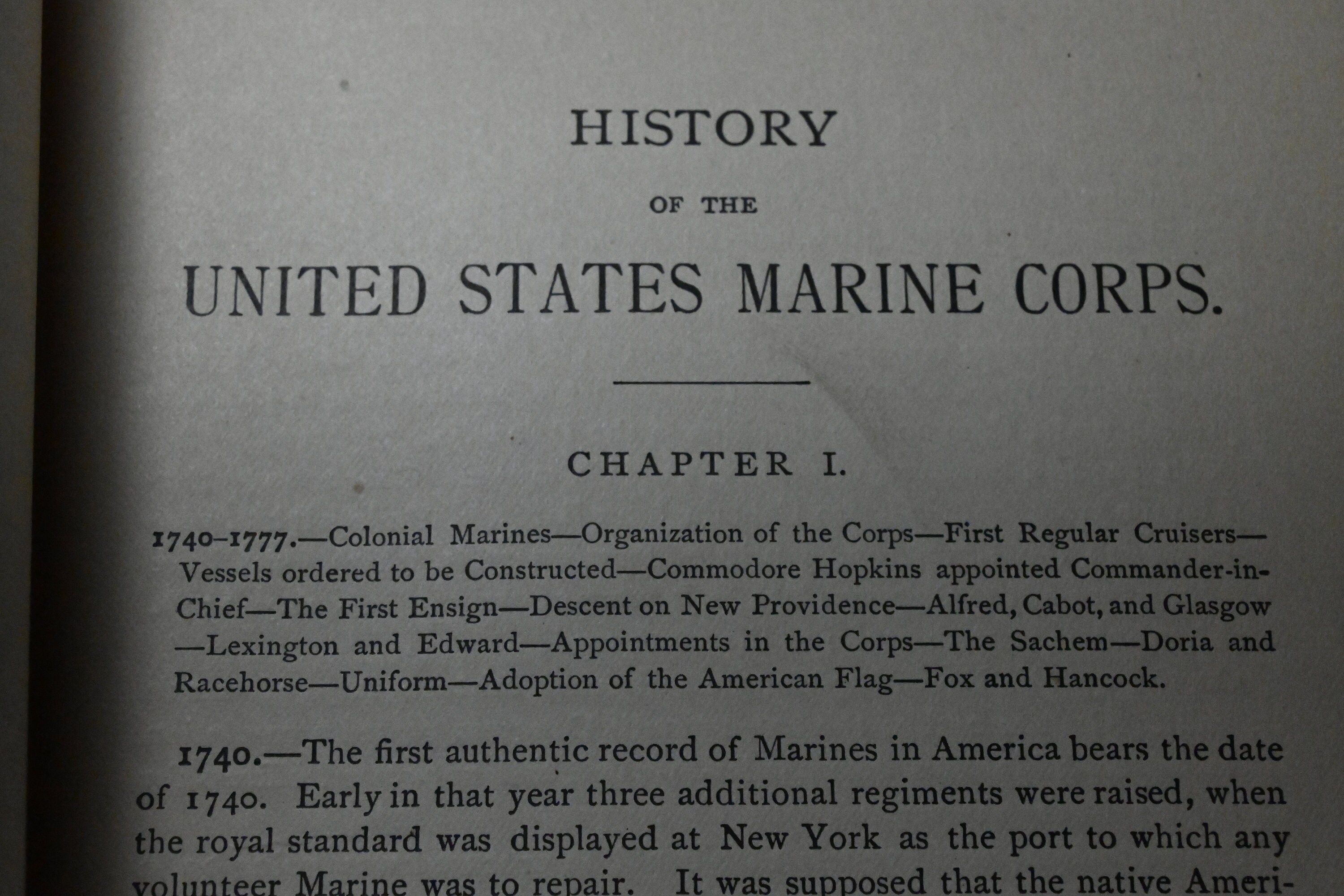 The History of the U.S. Marine Corps by Major Richard Collum – Rare ...