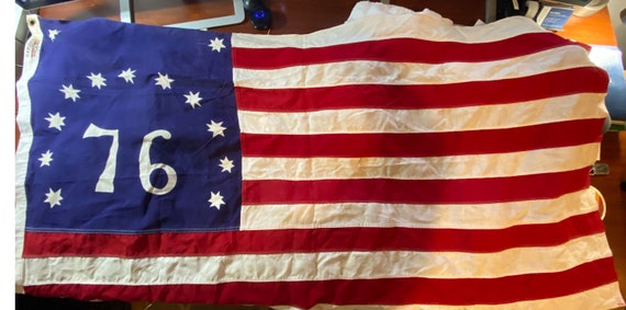 1976 Rare Bicentennial Old Glory American Flag Etsy