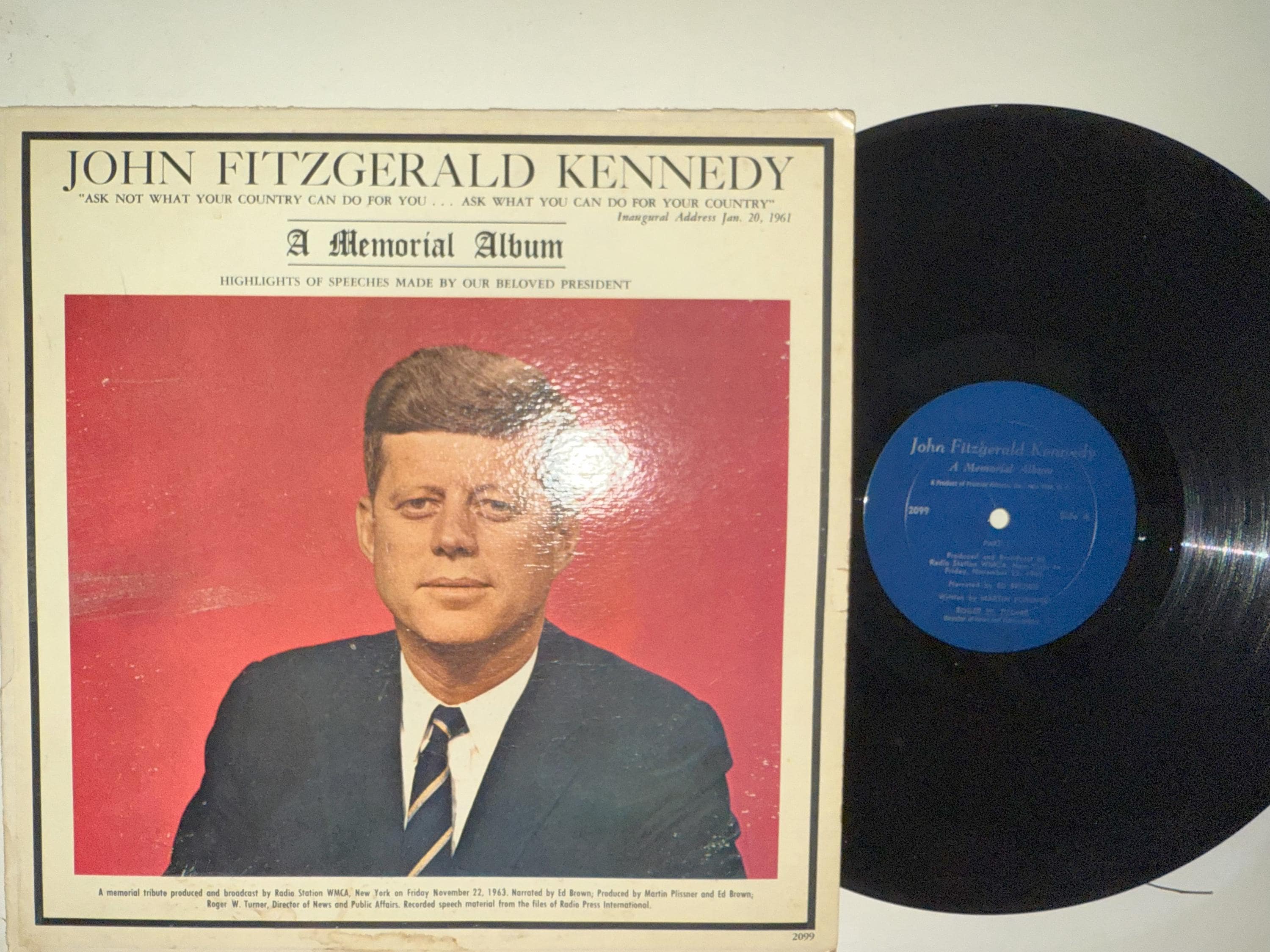 John Kennedy Record - Etsy