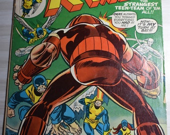 X-Men #80. Rare comic. Beware the Juggernaut!