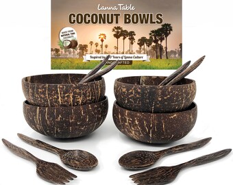 Set of 1 Shallow Dish, 1 Spoon, 1 Fork Handcrafted from Real Coconut Shells Clarity & Muse Artisan Coconut Heart Shaped Shallow Dish Set Vegan 100% Natural Eco Friendly Set of 1 Shallow Dish, 1 Spoon, 1 Fork Handcrafted from Real Coconut Shells Clarity & Muse Artisan Coconut Heart Shaped Shallow Dish Set Vegan 100% Natural Eco Friendly