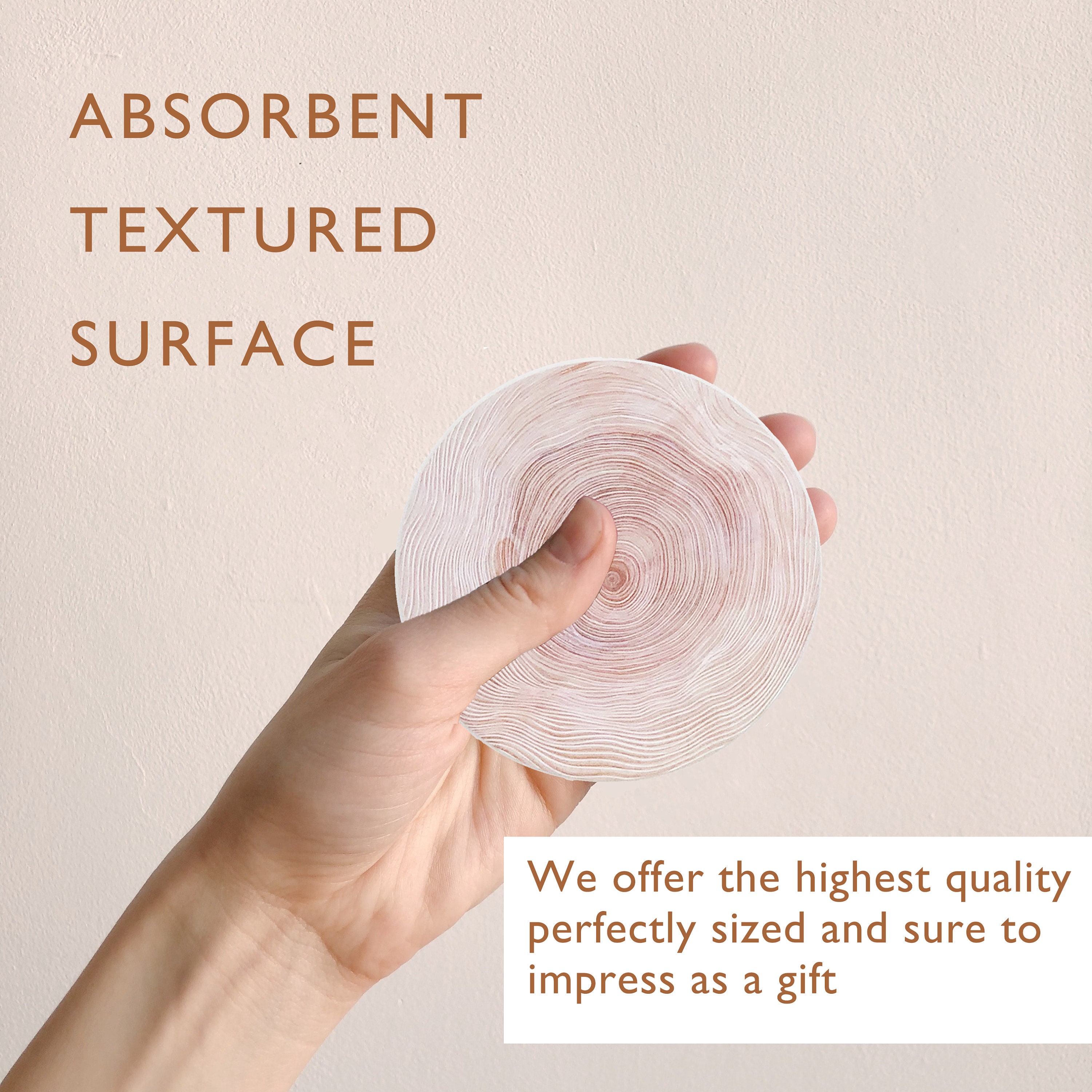 Drink Coasters Set of 4 Absorbent Coaster Non Stick Etsy