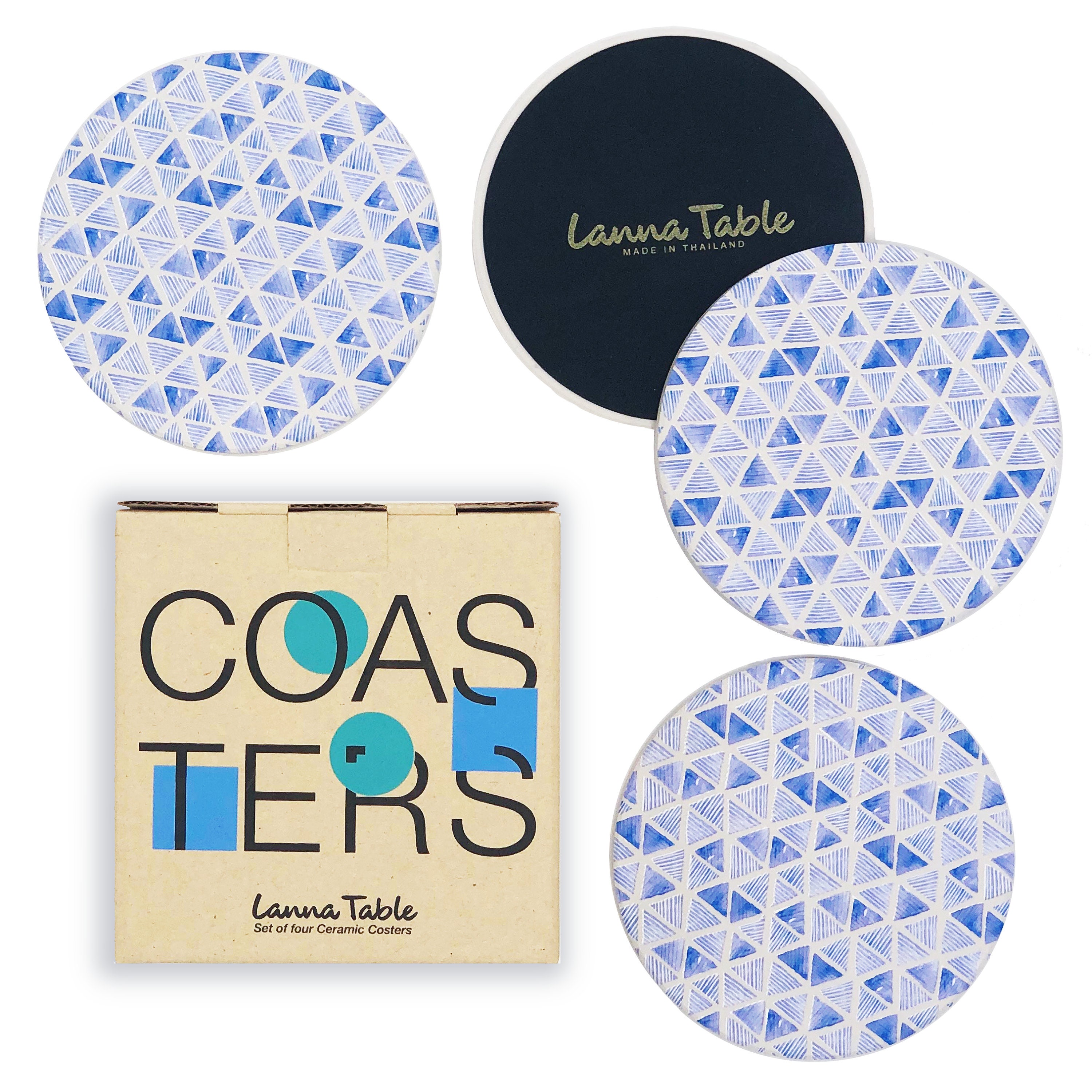 Coasters for Wooden Table Ceramic Drink Absorbent Coaster Etsy