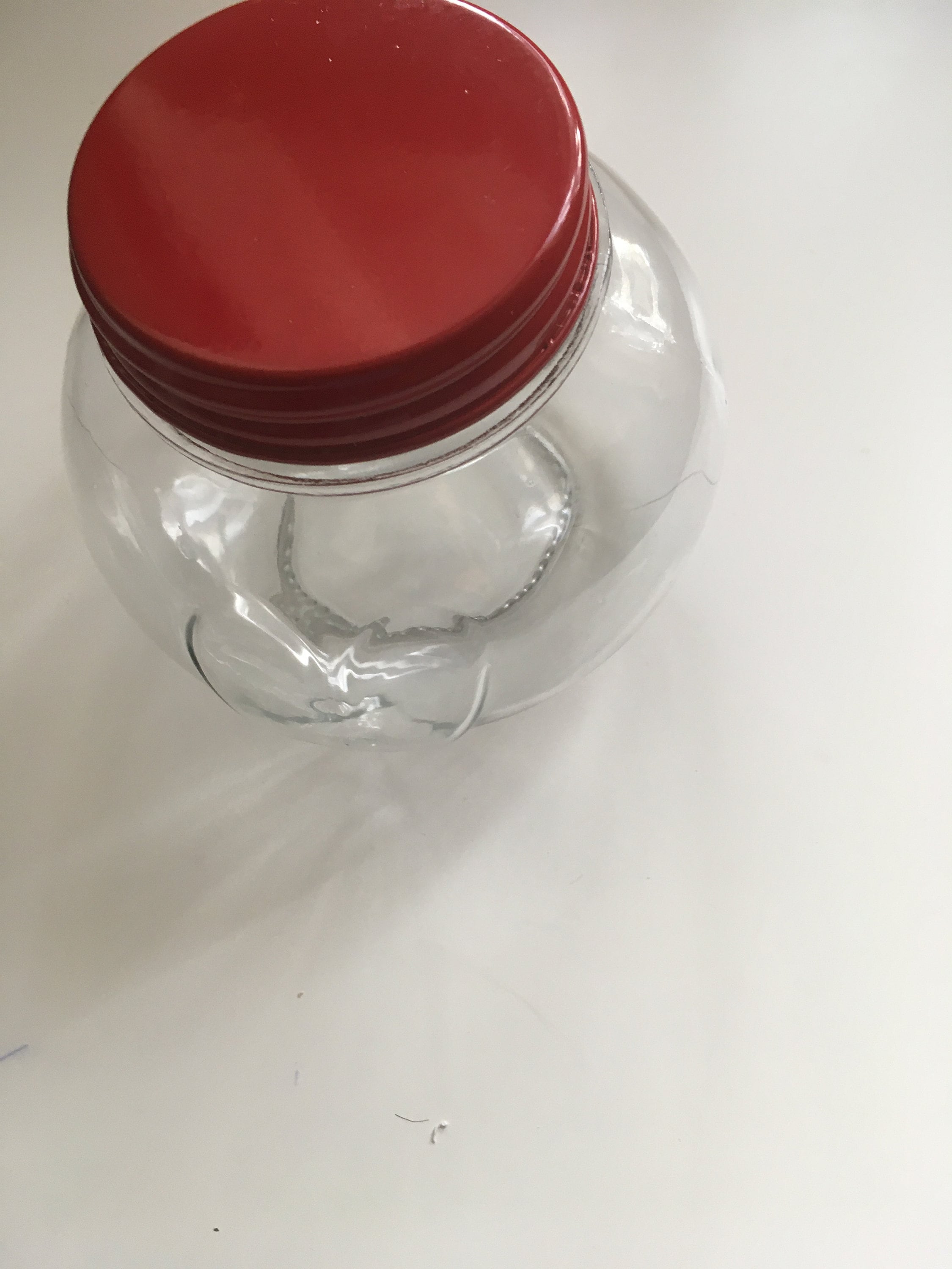 Glass Jar Heart Motif Mini Jar Gift Mother's Day Etsy.de