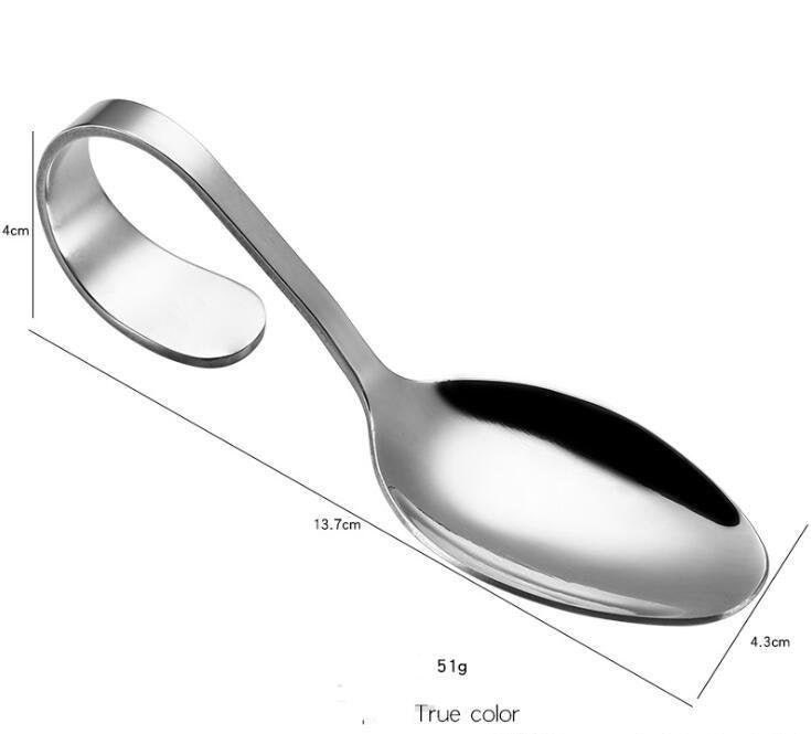 Stainless Steel Canape Serving Spoon 5colors ECO Friendly Food Etsy UK