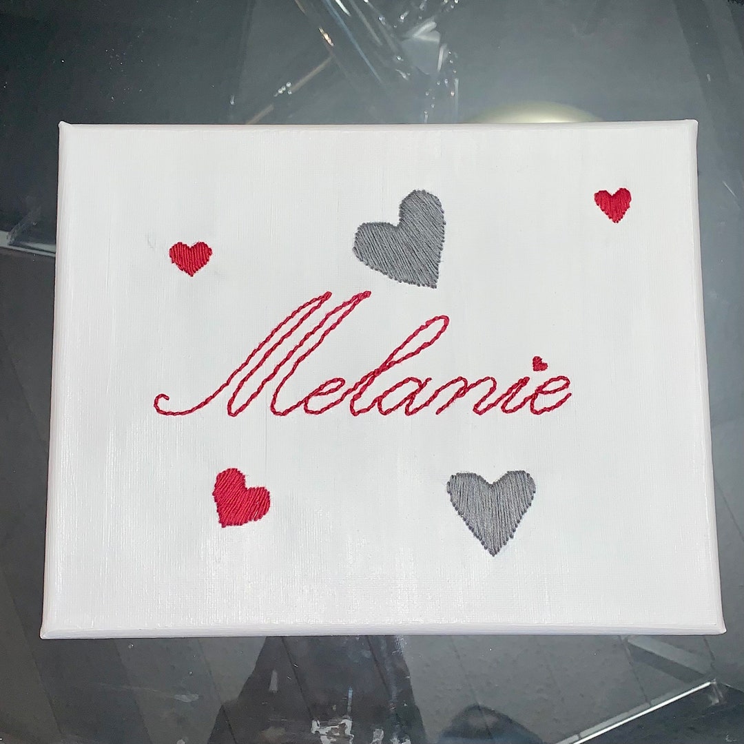 Customized Embroidered Signs - Etsy